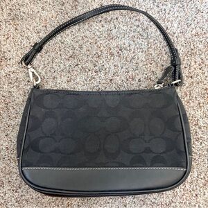 Coach Y2K Demi vintage signature mini Black Shoulder Bag